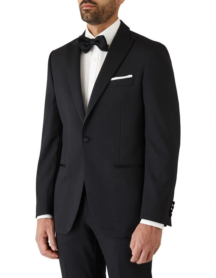 Modern Fit Pickford Tuxedo Jacket Black