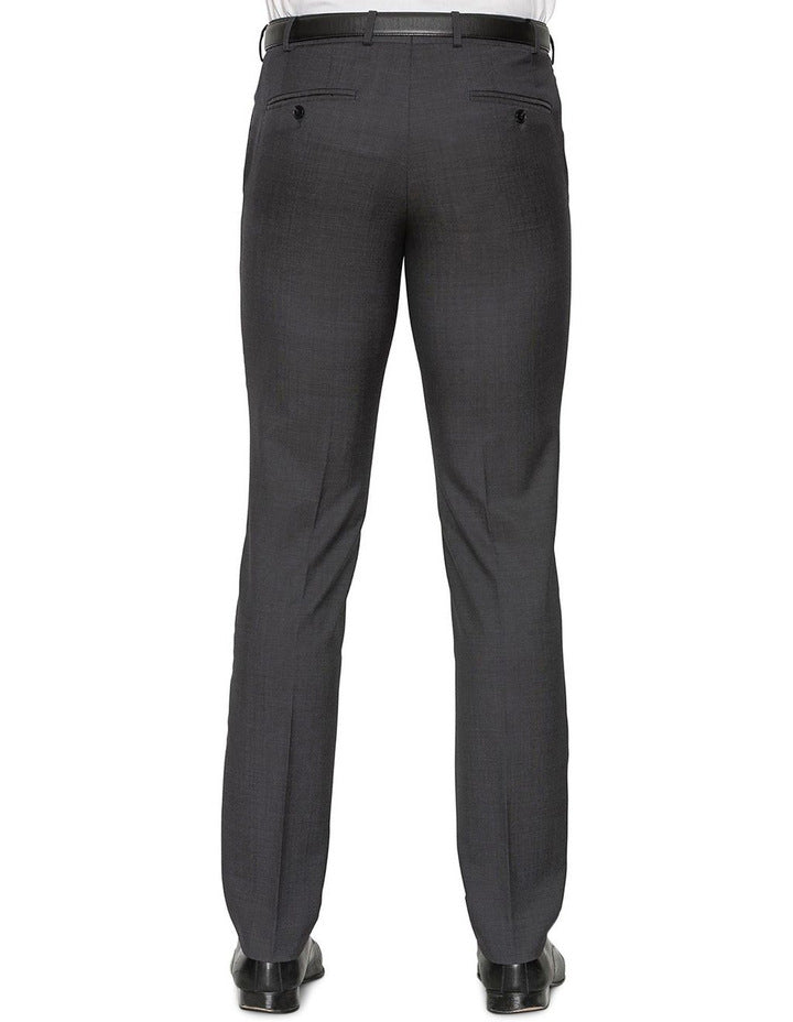 Modern Fit Interceptor Charcoal Suit Trouser F2800