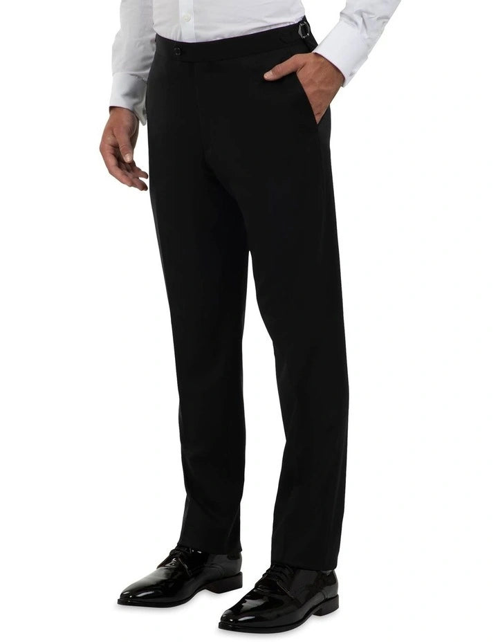 Modern Fit Maguire Black Evening Trouser FMG100