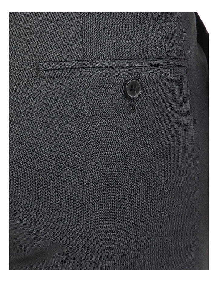 Machine Washable Charcoal Jett Trouser F2042