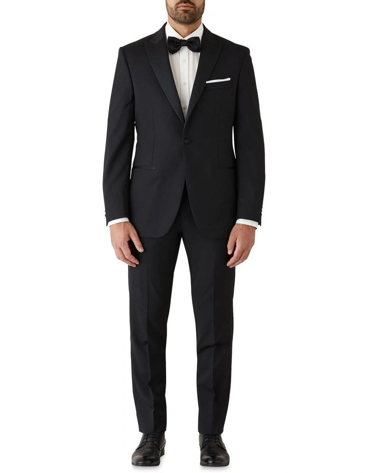 Modern Fit Pickford Tuxedo Jacket Black