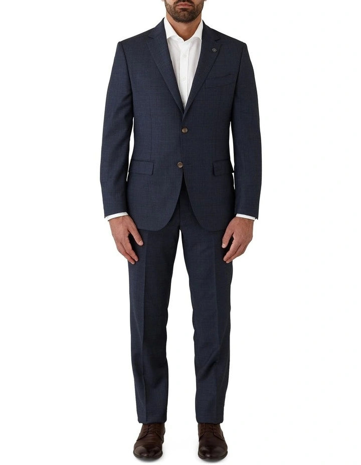 Interceptor Modern Fit Trousers in Denim
