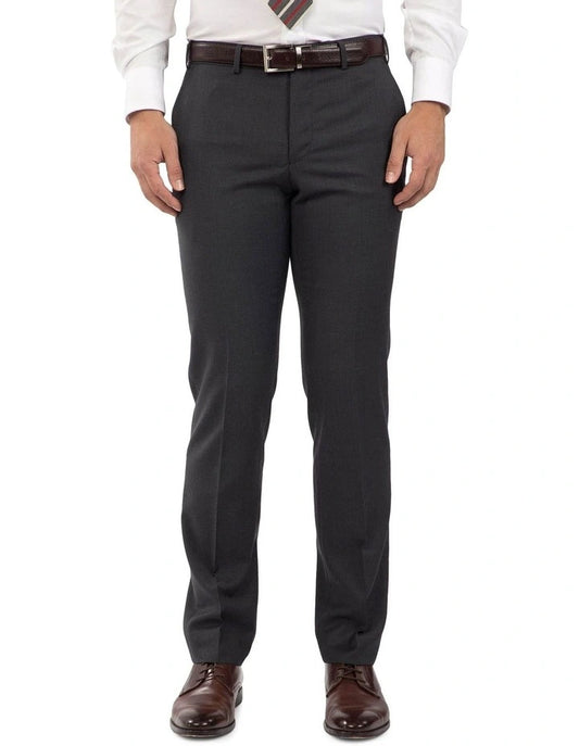 Machine Washable Charcoal Jett Trouser F2042