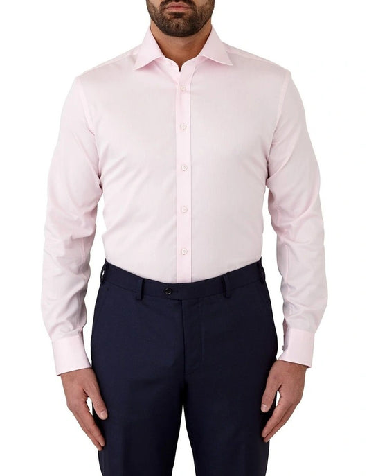 Bentleigh Modern Fit Shirt In Pink