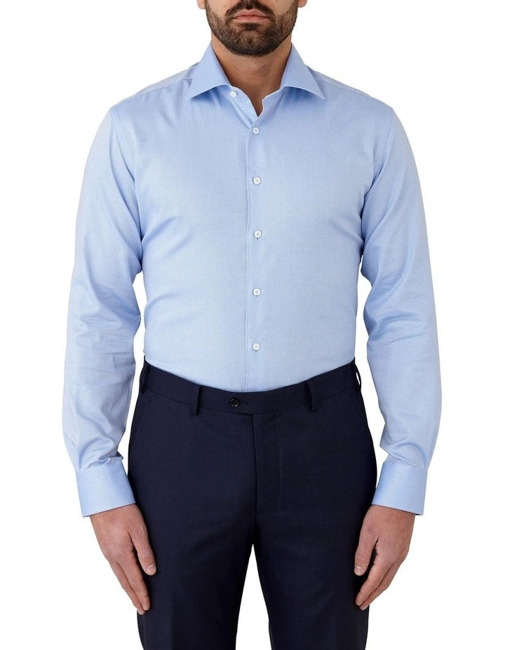 Bentleigh Modern Fit Shirt In Blue