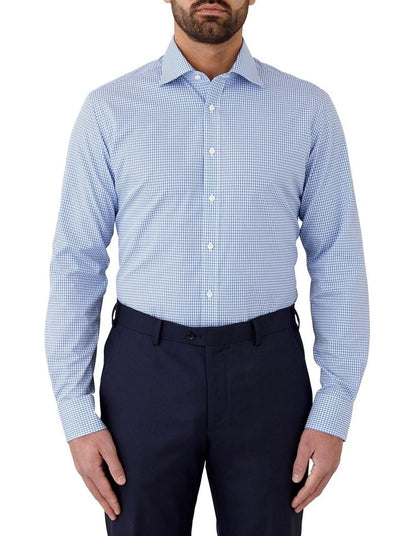 Bentleigh Modern Fit Shirt in Blue