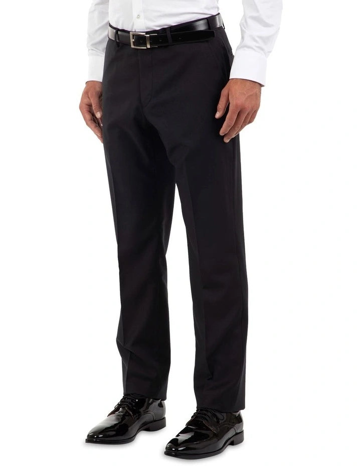 Modern Fit Jura Black Suit Trouser FYF001