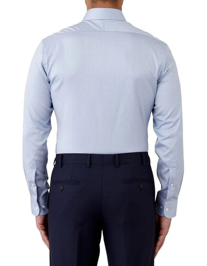 Bentleigh Modern Fit Shirt in Light Blue