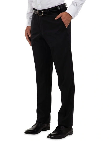 Modern Fit Interceptor Black Suit Trouser FMG100
