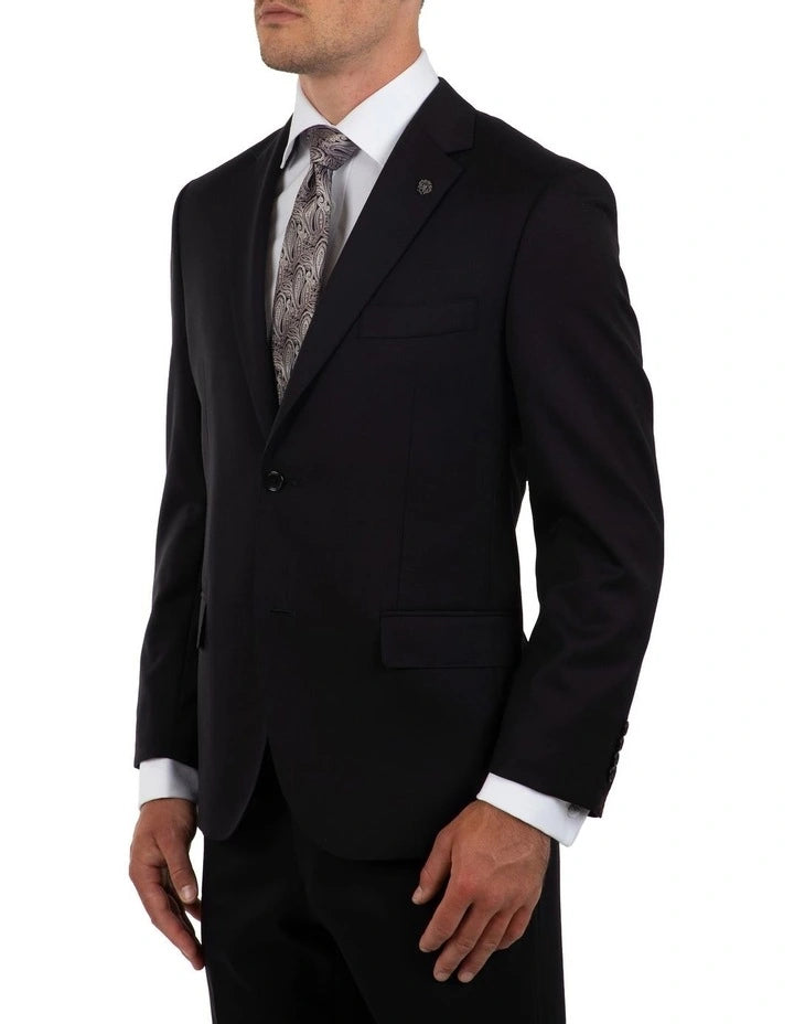 Modern Fit Morse Black Suit Jacket FMG100