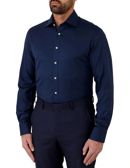 Bentleigh Modern Fit Shirt in Navy