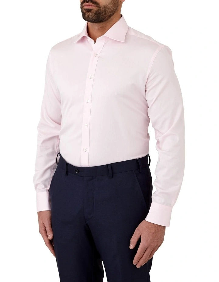 Bentleigh Modern Fit Shirt In Pink