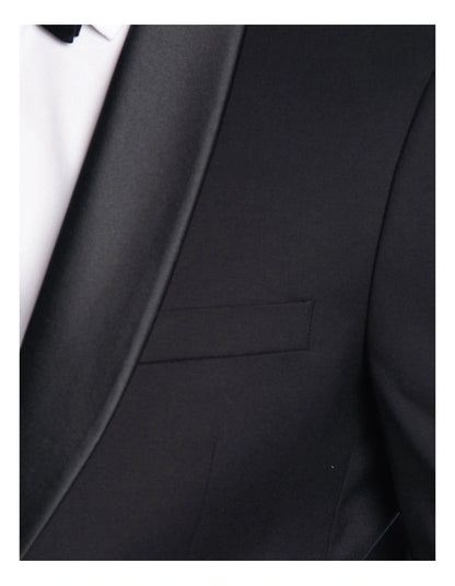 Modern Fit Stirling Black Dinner Jacket FMG100