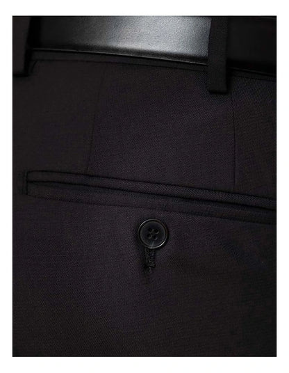 Modern Fit Interceptor Black Suit Trouser FMG100