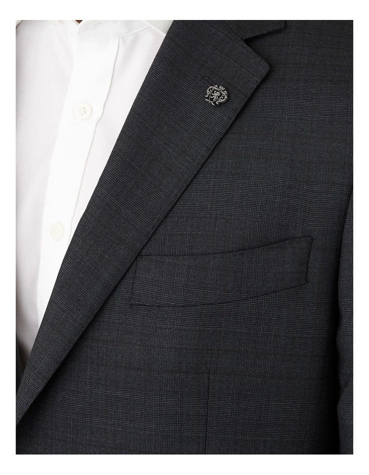 Morse Modern Fit Jacket in Charcoal