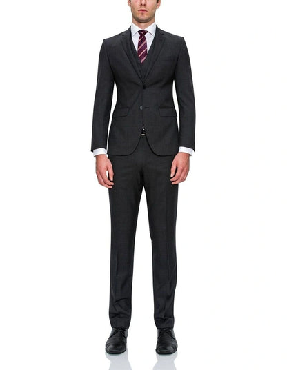 Modern Fit Range Charcoal Suit Jacket F2800