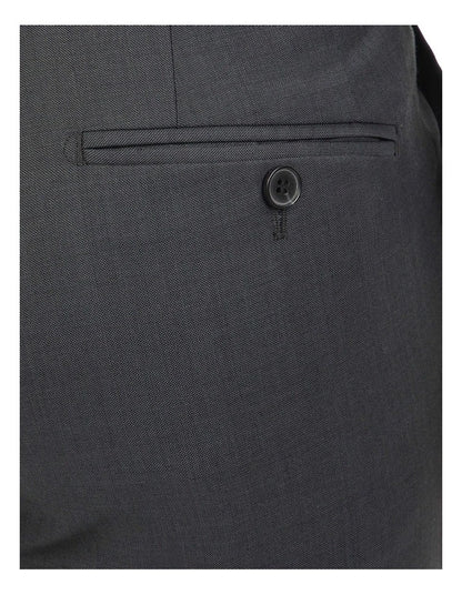 Machine Washable Charcoal Jett Trouser F2042